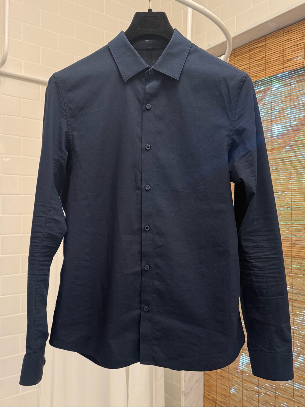 lululemon athletica Men's Dark Navy Button-Down Shirt